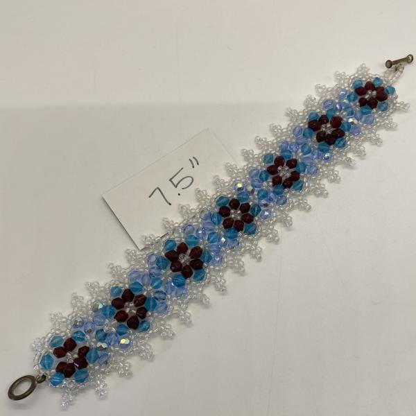 Flower Flat Weaved Bracelet picture