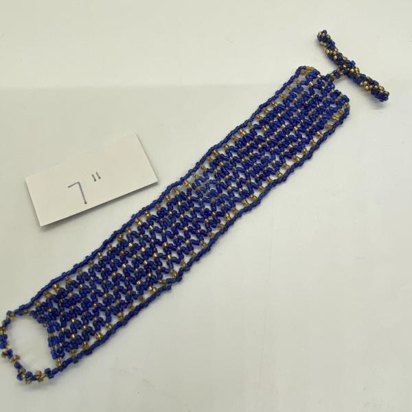 Blue Woven Bracelet picture