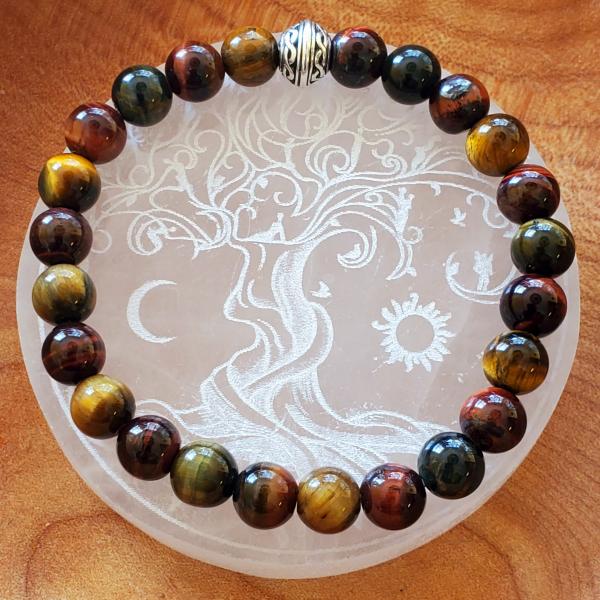 Tiger Eye - Gold, Red, Blue