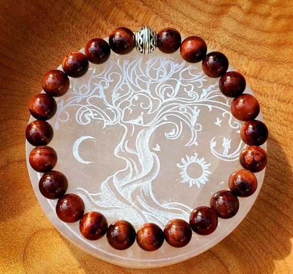 Tiger Eye - Natural Red Bracelet picture