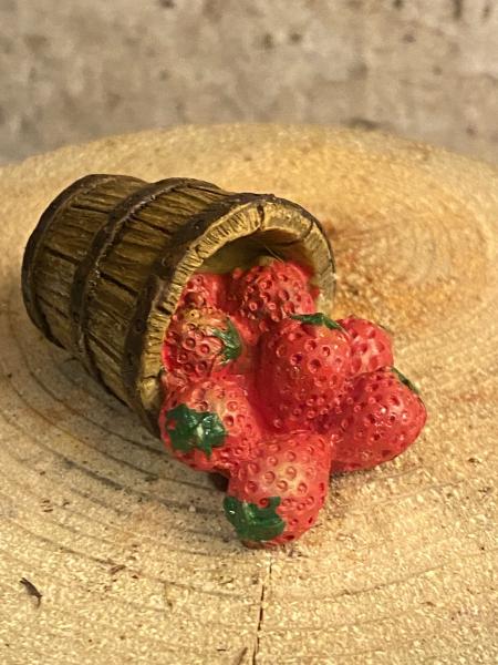 Miniature Basket of Strawberries picture