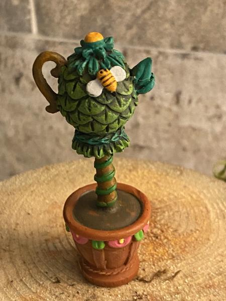 Miniature Topiary Tree with Bee picture