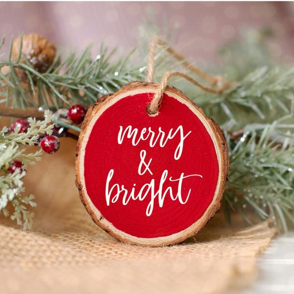 Merry & Bright Ornament picture