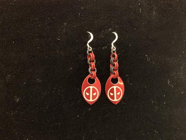 Chain Scale Earrings (Marvel, DC, Harry Potter, and more!)