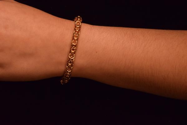 Gold-Fill Byzantine Bracelet