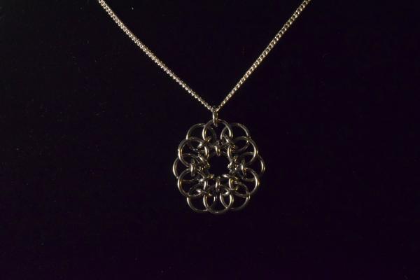 Large Helm's Pendant on necklace chain