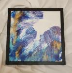 $60 14"x14" Acrylic Painting w/ Optional Frame Upgrade
