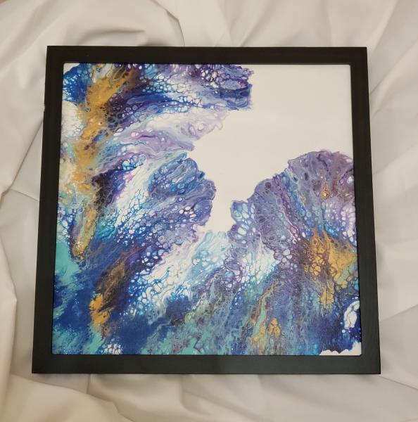 $60 14"x14" Acrylic Painting w/ Optional Frame Upgrade picture