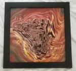 $45 12"x12" Acrylic Painting W/ Optional Frame
