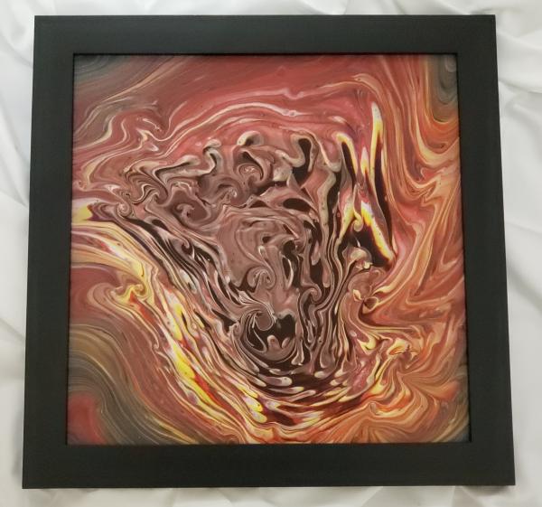 $45 12"x12" Acrylic Painting W/ Optional Frame picture