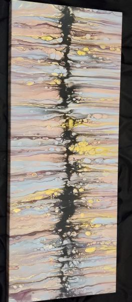 $185 16"x40" Gallery Wrapped Acrylic Painting picture