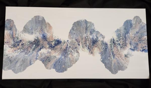 $130 15"x30" Gallery Wrapped Canvas Acrylic Painting