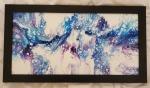 $60 10"x20" Acrylic Painting W/ Optional Frame