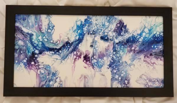 $60 10"x20" Acrylic Painting W/ Optional Frame picture