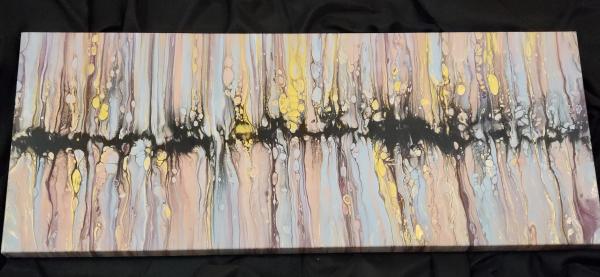 $185 16"x40" Gallery Wrapped Acrylic Painting picture