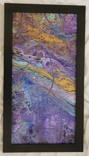 $60 10"x20" Acrylic Painting W/ Optional Frame picture