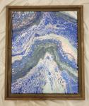 $115 16"x20" Acrylic Painting w/ Frame