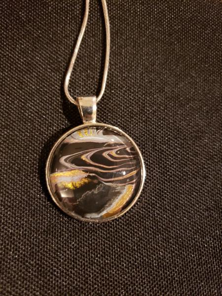 Silver Necklace/Keychain