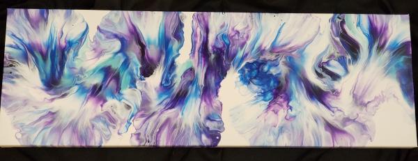 $140 12"x36" Gallery Wrapped Acrylic Painting picture