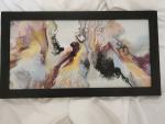 $60 10"x20" Acrylic Painting W/ Optional Frame