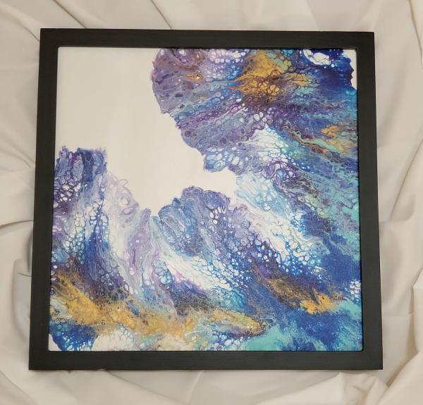 $60 14"x14" Acrylic Painting w/ Optional Frame Upgrade picture