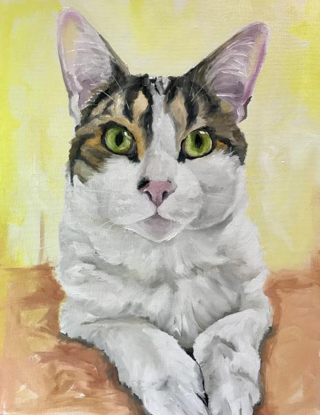 11x14 Pet Portrait on Canvas picture