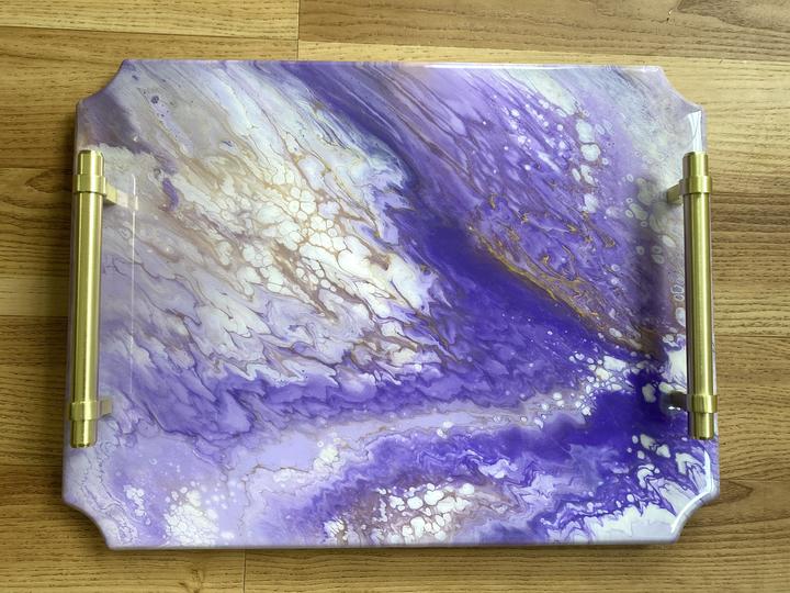 Purple Storm With French Corners