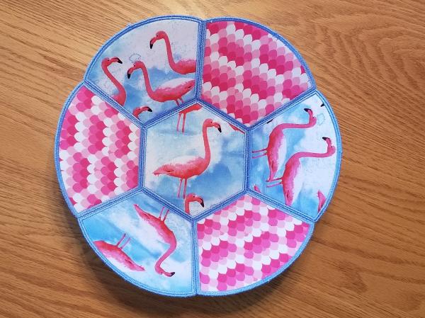 Flamingos Decorative Fabric Bowls picture