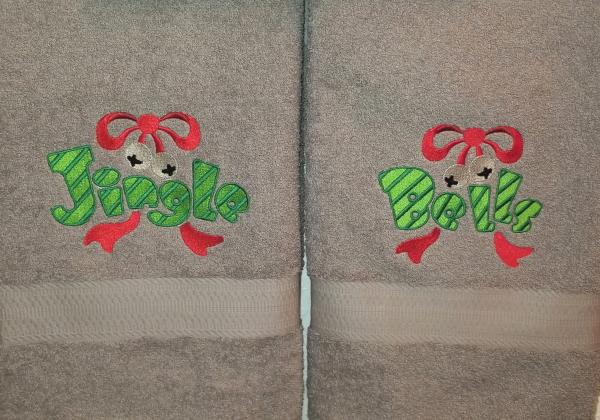 Christmas Jingle Bells Towel Sets picture