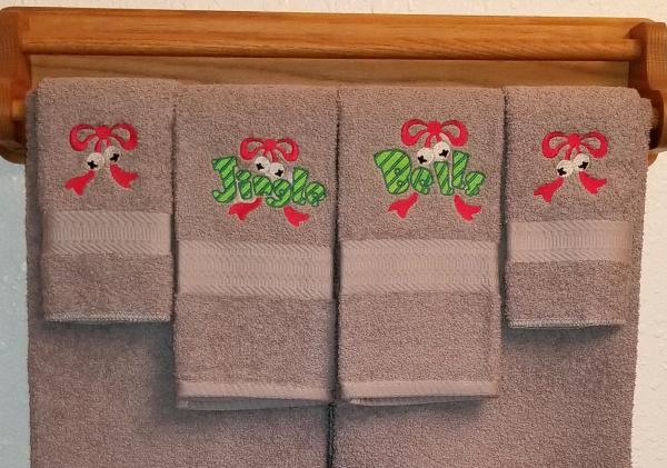 Christmas Jingle Bells Towel Sets picture