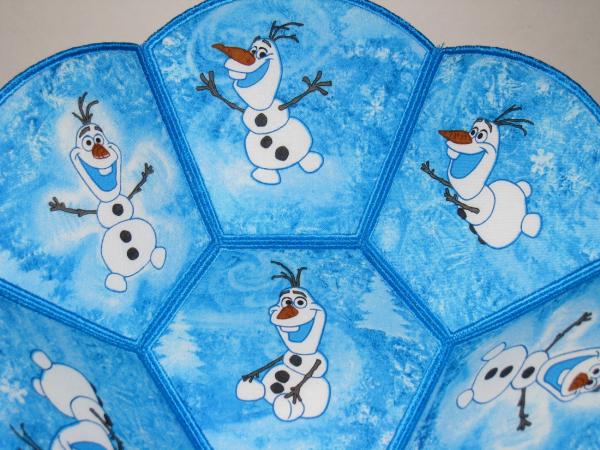 Olaf Frozen Disney Decorative Fabric Bowls