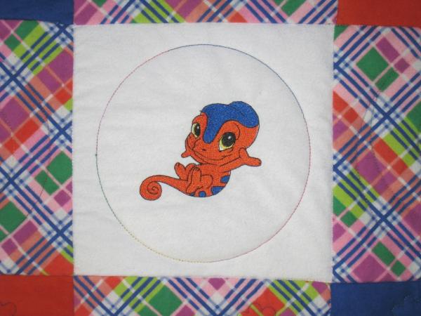 Baby Chameleons Soft Flannel Blanket picture