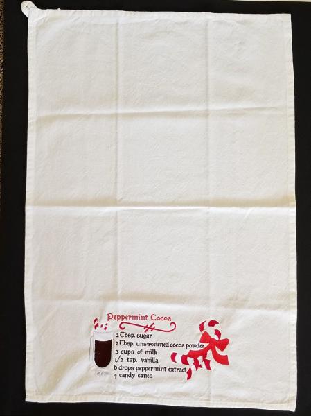 Peppermint Coca Recipe Towel picture