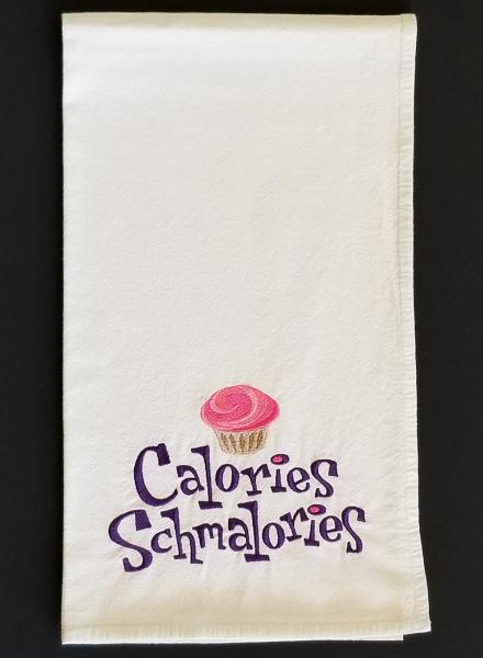 Calories Schmalories Extra Large Flour Sack Towels picture