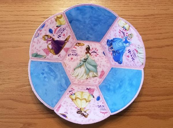 Disney Princess and Villains Decorative Fabric Bowls picture