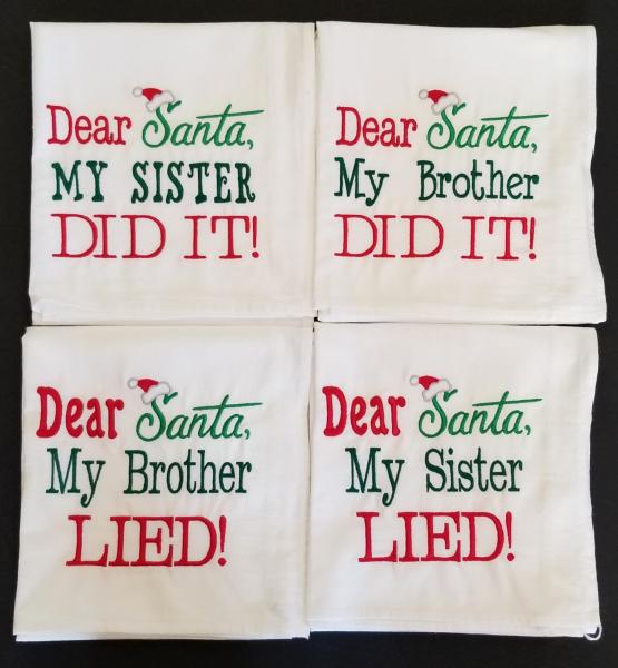 Christmas Extra Large Flour Sack Towels picture