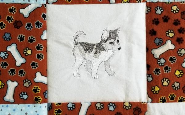 Puppies Soft Flannel Blanket picture