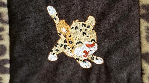 Baby Leopards Soft Blanket picture