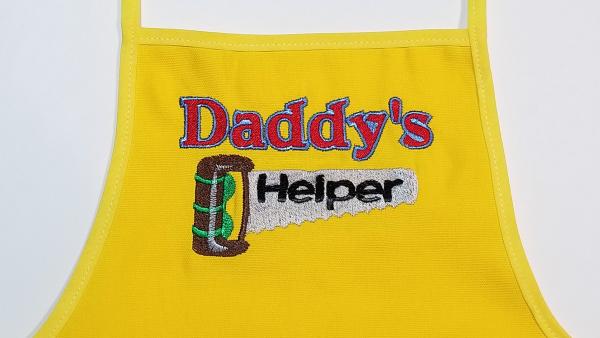 Daddy's Helper Child Size Apron picture