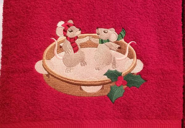 Christmas Music 3 Piece Towel Set picture