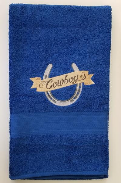 Cowboy Bath and Hand Towel Set picture