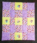 BUTTERFLIES and BEES S Soft Flannel Blanket