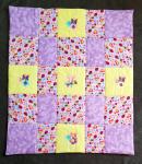 BUTTERFLIES and BEES S Soft Flannel Blanket