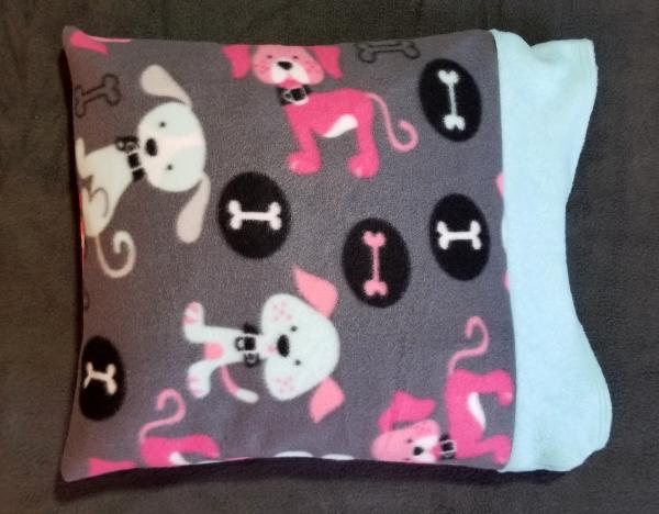 Puppies Print  Kids Small Fleece Pillowcase