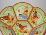 WINNIE the POOH Tigger Eore and Piglet Embroidered Decorative Bowl