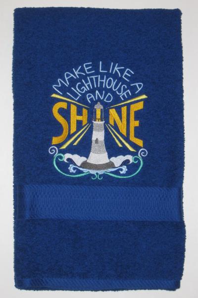 Shine Like a Lighthouse Bath Towel picture