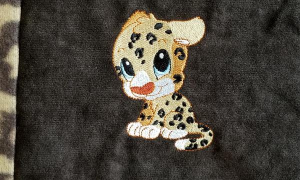 Baby Leopards Soft Blanket picture