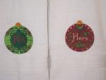 Christmas Ornament Towels