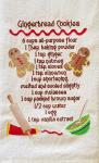 Christmas Gingerbread Cookies Recipe Towel