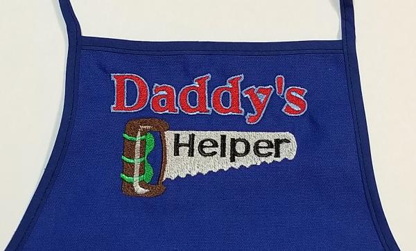 Daddy's Helper Child Size Apron picture